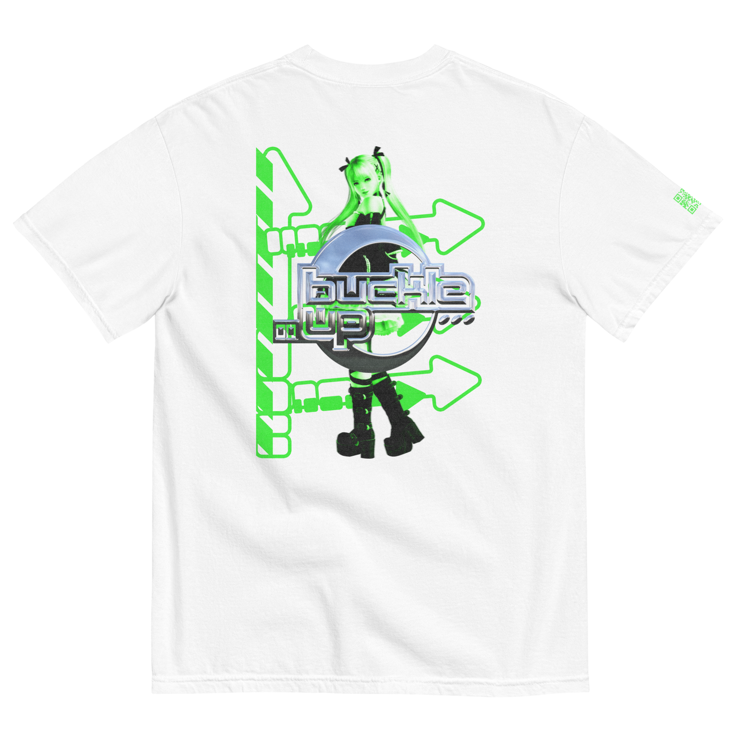 BUCKLE UP T-SHIRT / WHITE