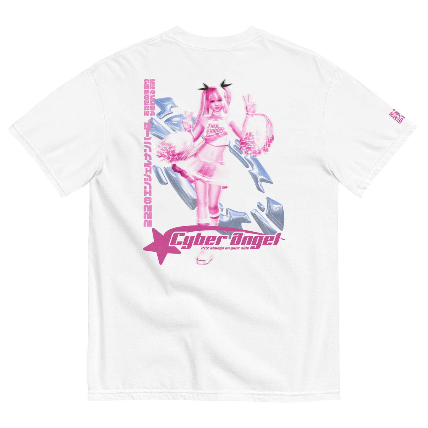 CYBER ANGEL T-SHIRT / WHITE